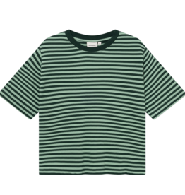 Dedicated Dedicated, Vadstena Stripes, dark green/granite green, S