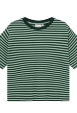 Dedicated Dedicated, Vadstena Stripes, dark green/granite green, XS