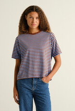 Dedicated Dedicated, Vadstena Stripes, cappuccino/cornflower, L