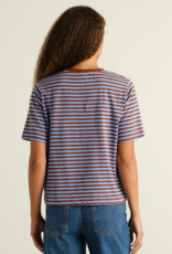 Dedicated Dedicated, Vadstena Stripes, cappuccino/cornflower, M