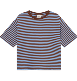Dedicated Dedicated, Vadstena Stripes, cappuccino/cornflower, S