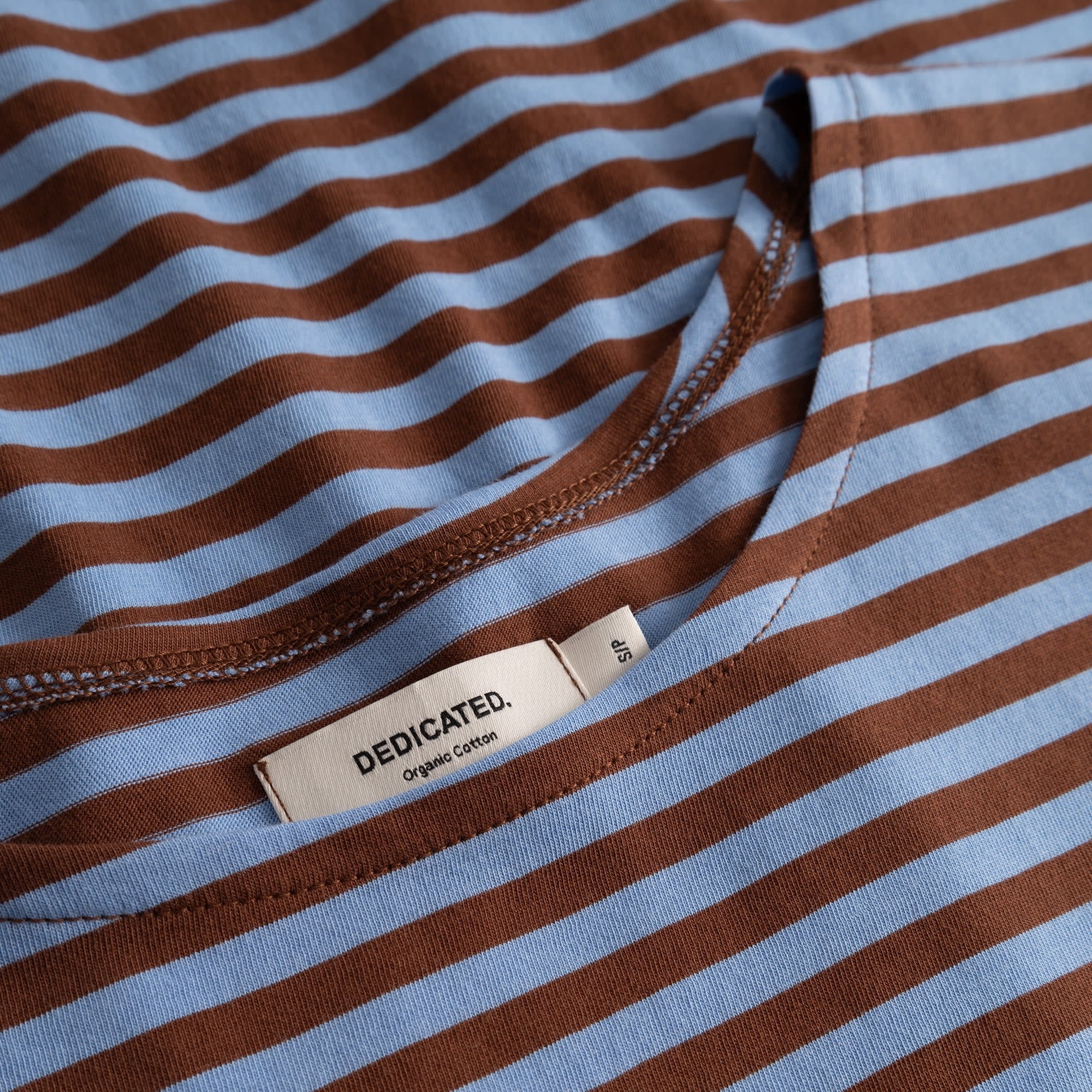 Dedicated Dedicated, Humledal Stripes, cappuccino/cornflower, M