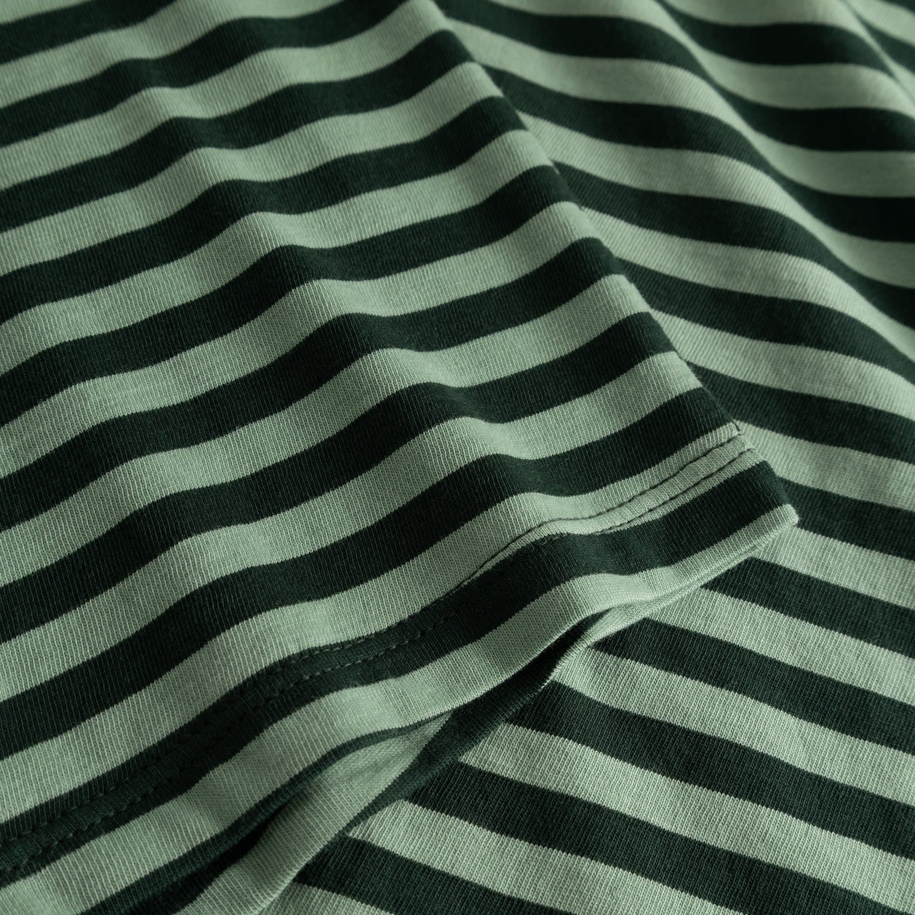 Dedicated Dedicated, Humledal Stripes, dark green/granite green, L