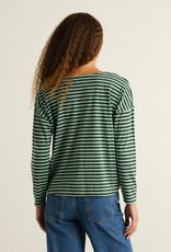 Dedicated Dedicated, Humledal Stripes, dark green/granite green, L