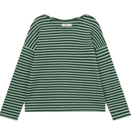Dedicated Dedicated, Humledal Stripes, dark green/granite green, M