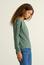 Dedicated Dedicated, Humledal Stripes, dark green/granite green, XS