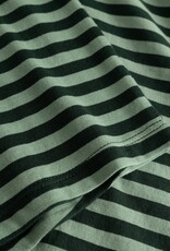Dedicated Dedicated, Humledal Stripes, dark green/granite green, XS