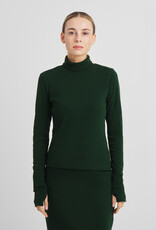 Dedicated Dedicated, Malma LS Rib Top, pine grove, L