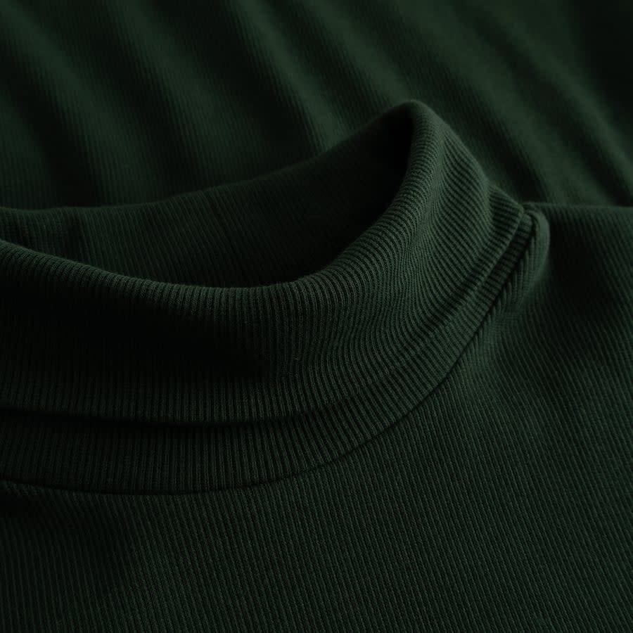 Dedicated Dedicated, Malma LS Rib Top, pine grove, M