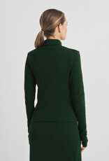 Dedicated Dedicated, Malma LS Rib Top, pine grove, XS