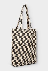 Dedicated Dedicated, Tote Bag Torekov Pepita Cats, off-white