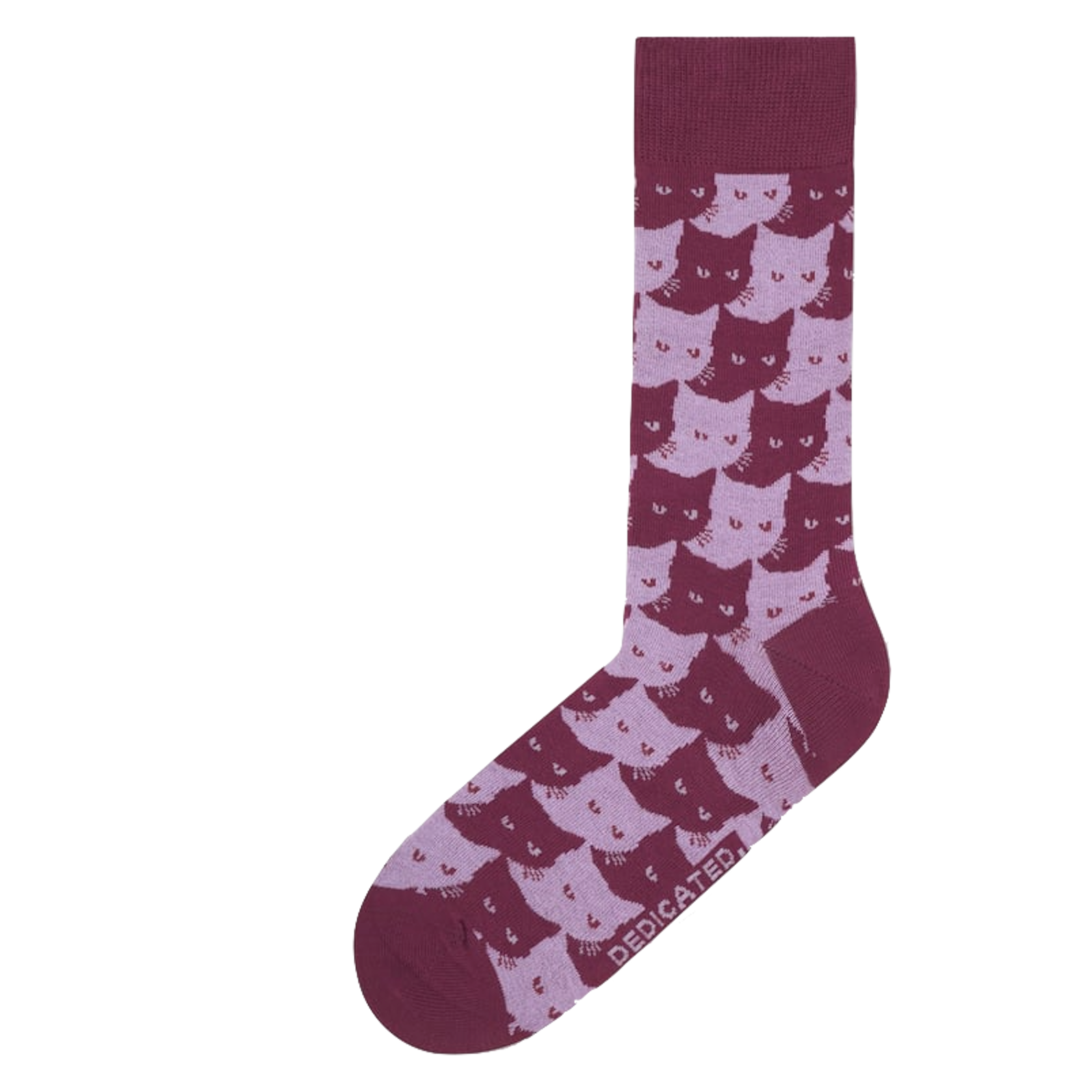 Dedicated Dedicated, Sigtuna Pepita Cats, burgundy, 36-40