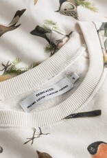 Dedicated Dedicated, Ystad Sweatshirt Autumn Birds, off white, L