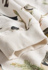 Dedicated Dedicated, Ystad Sweatshirt Autumn Birds, off white, XS