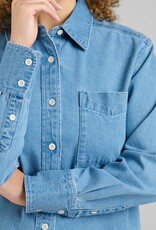 Dedicated Dedicated, Shirt Hult Denim, light blue, M