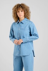 Dedicated Dedicated, Shirt Hult Denim, light blue, S