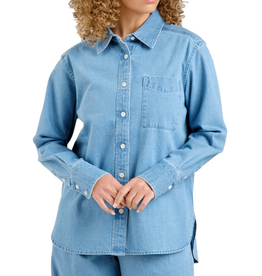 Dedicated Dedicated, Shirt Hult Denim, light blue, XS
