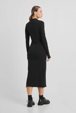 Dedicated Dedicated, Rib Dress Lofta, black, L