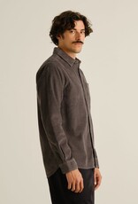 Dedicated Dedicated, Varberg Corduroy Shirt, rock grey, XL