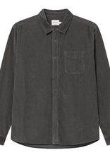 Dedicated Dedicated, Varberg Corduroy Shirt, rock grey, L