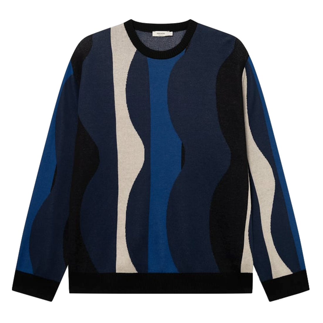 Dedicated Dedicated, Mora Wavy Stripe, blue, XL