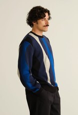 Dedicated Dedicated, Mora Wavy Stripe, blue, XL