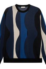 Dedicated Dedicated, Mora Wavy Stripe, blue, S