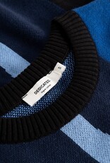Dedicated Dedicated, Arendal Wavy Stripe, blue, L