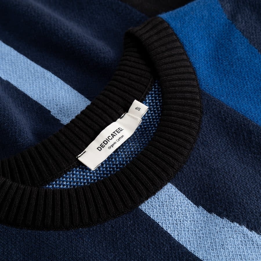 Dedicated Dedicated, Arendal Wavy Stripe, blue, XS