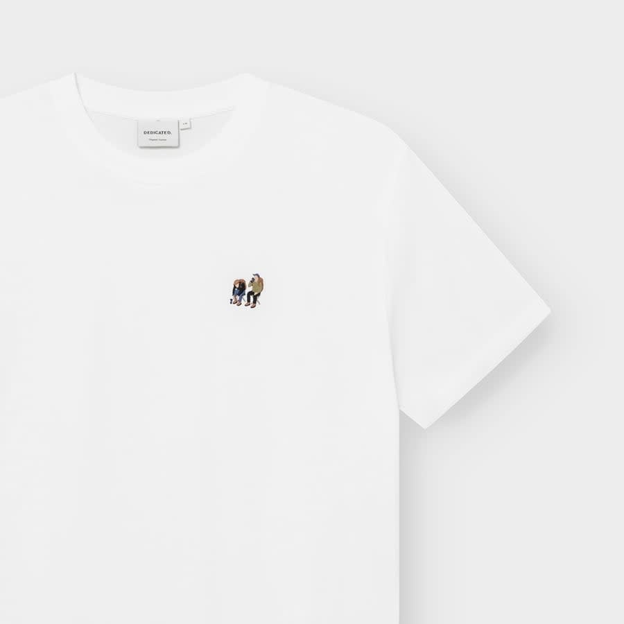 Dedicated Dedicated, Stockholm Camp Crew, white, L