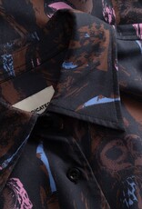Dedicated Dedicated, Shirt Dress Kvilla Owls, multi color, S