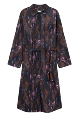Dedicated Dedicated, Shirt Dress Kvilla Owls, multi color, XS
