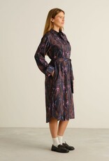 Dedicated Dedicated, Shirt Dress Kvilla Owls, multi color, XS