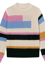 Dedicated Dedicated, Gotland Offset Stripe, multi color, M