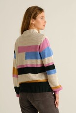 Dedicated Dedicated, Gotland Offset Stripe, multi color, M