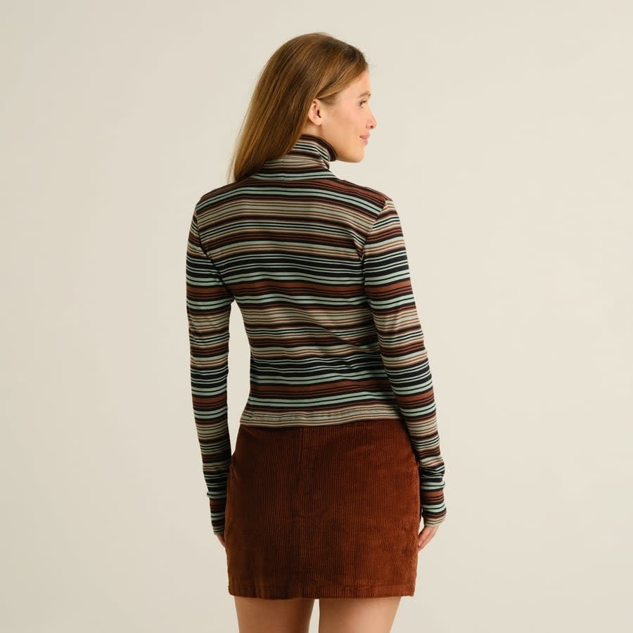 Dedicated Dedicated, Malma Irregular Stripe LS, green, L