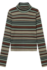 Dedicated Dedicated, Malma Irregular Stripe LS, green, XS