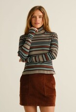 Dedicated Dedicated, Malma Irregular Stripe LS, green, XS