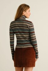 Dedicated Dedicated, Malma Irregular Stripe LS, green, XS