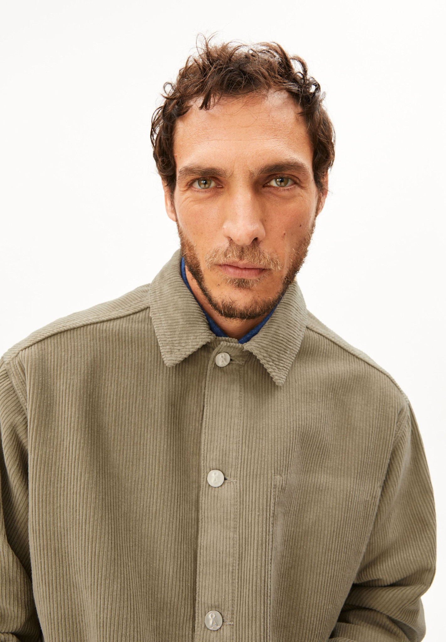 Armedangels Armedangels, Relaxed Corduroy Jacket, light sage, L