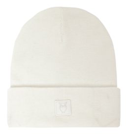 KnowledgeCotton Apparel KnowledgeCotton, Merino Double Layer Beanie, egret
