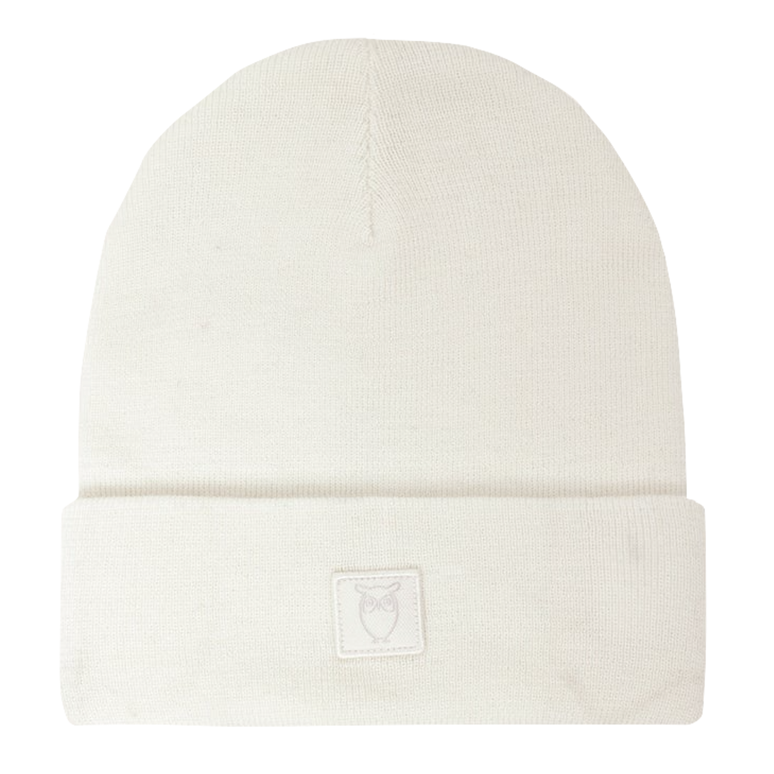 KnowledgeCotton Apparel KnowledgeCotton, Merino Double Layer Beanie, egret