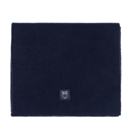 KnowledgeCotton Apparel KnowledgeCotton, Merino Badge Scarf, total eclipse