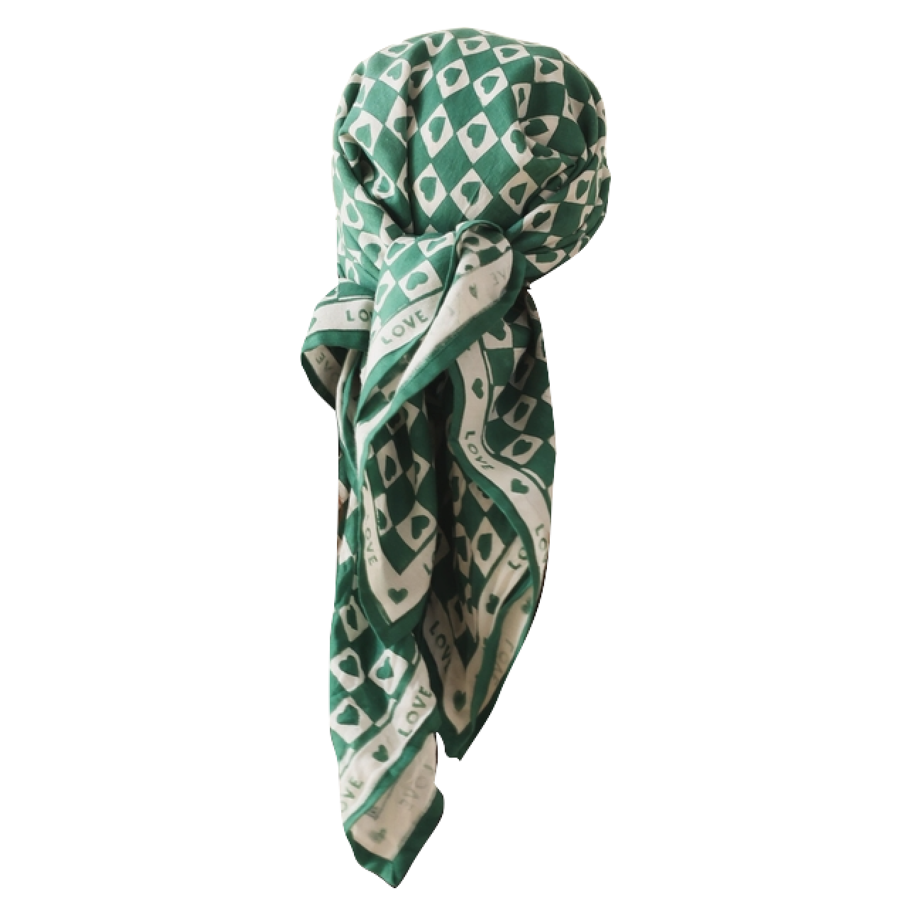 Maison Augustin Maison Augustin, Adult Heart Scarf, tree