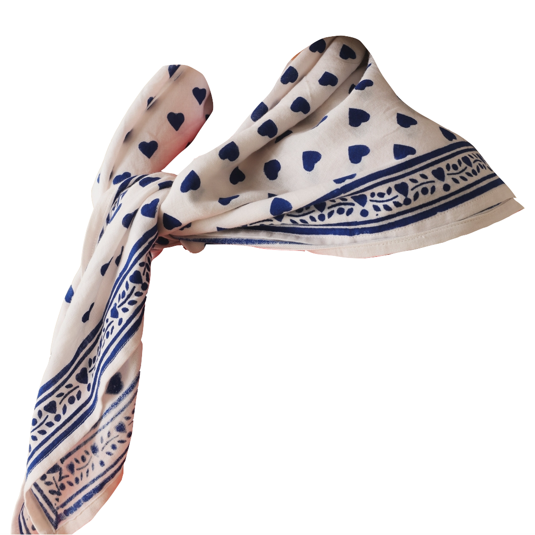 Maison Augustin Maison Augustin, Adult Love Scarf, lapis