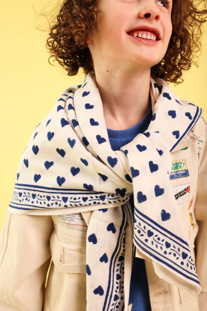 Maison Augustin Maison Augustin, Adult Love Scarf, lapis