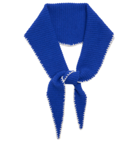 Somerville Somerville Scarves, Kaschmir Schal, blau/weiss