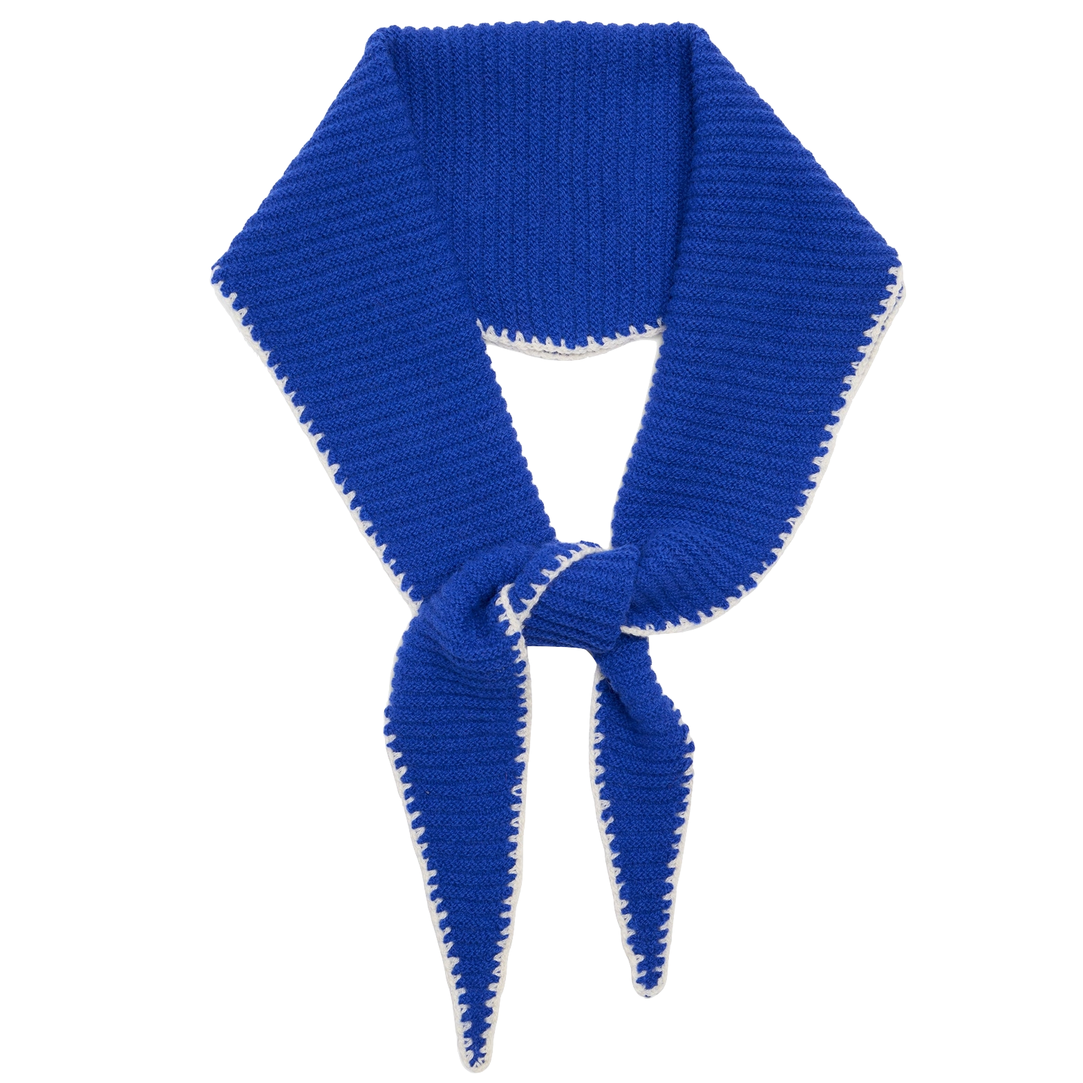 Somerville Somerville Scarves, Kaschmir Schal, blau/weiss