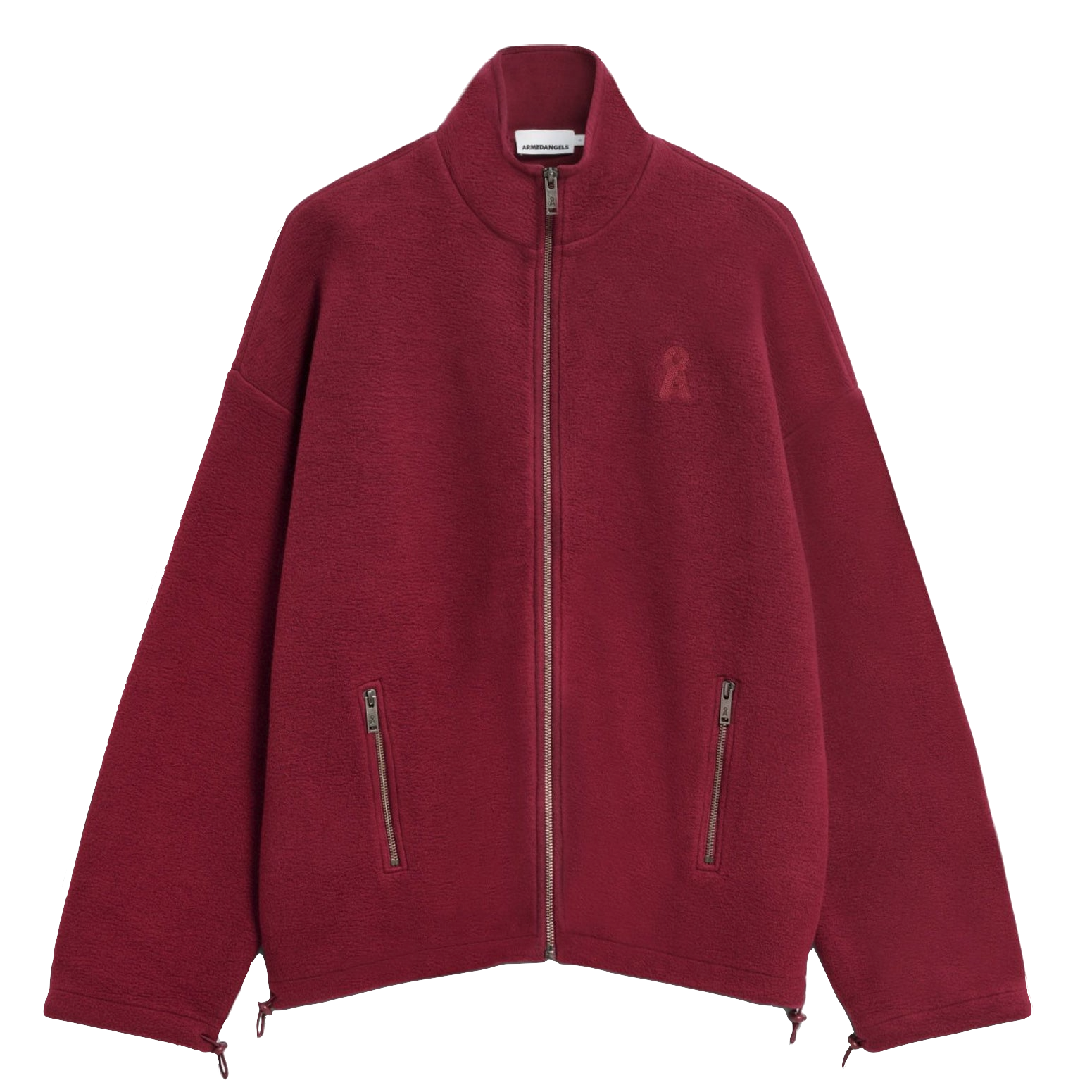 Armedangels Armedangels, Cotton Fleece Jacket, velvet red, S