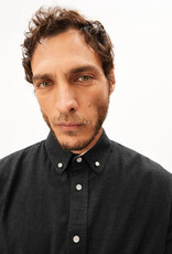 Armedangels Armedangels, Araamo Flannel Shirt, anthrazit mel., L